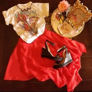 Flirty High-Low Skirt